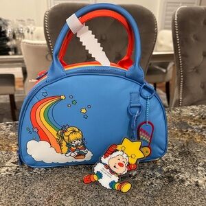 Whatever! Makes You Happy Rainbow Brite Characters Crossbody Bag
